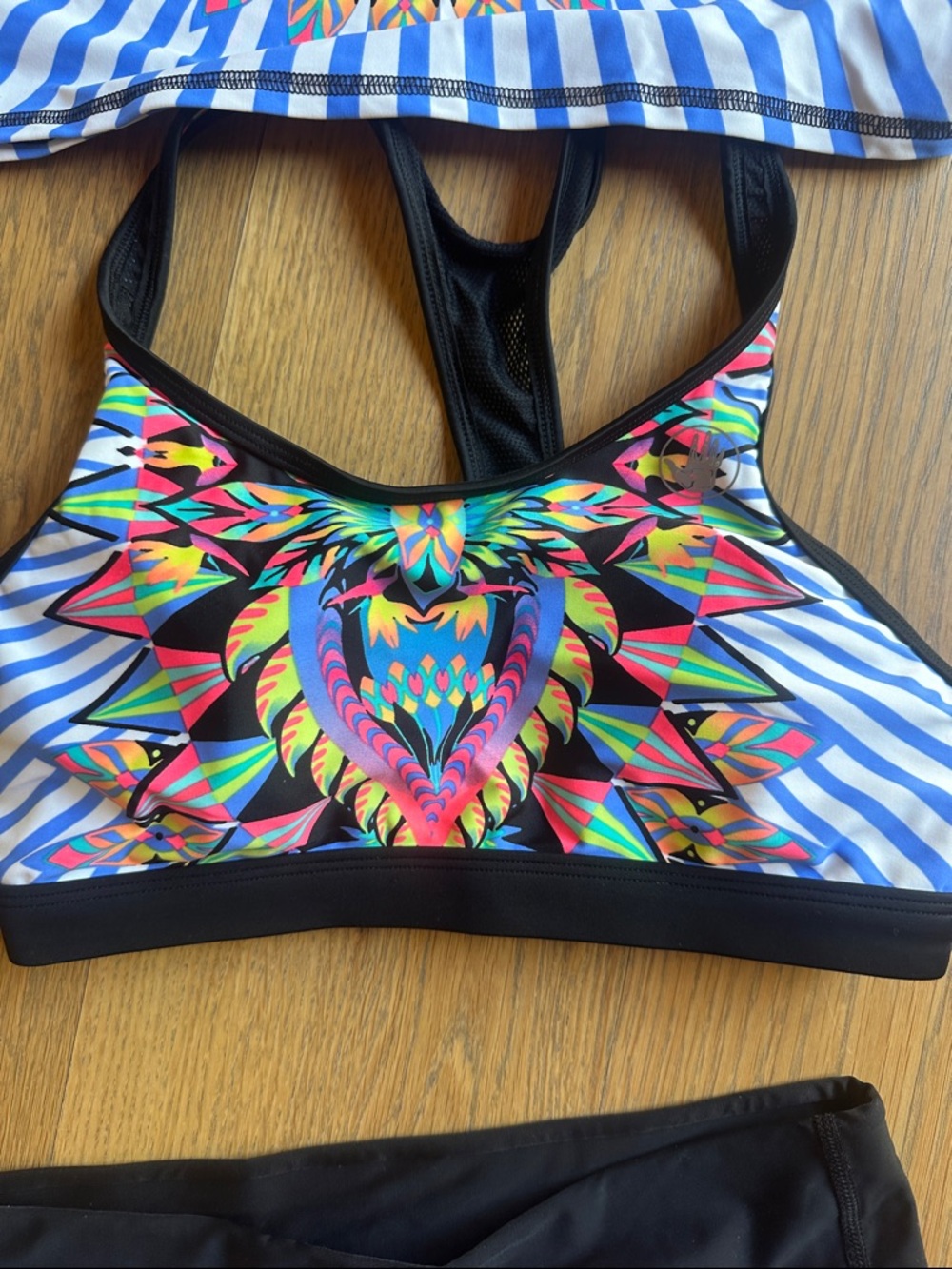 Body Glove Multicolor Rashguard Set - Picture 3 of 14